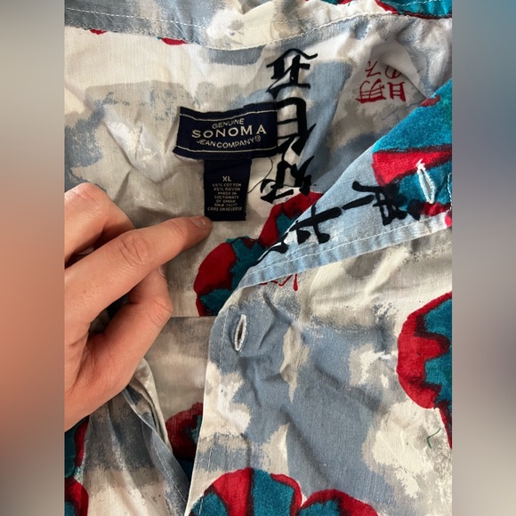 Sonoma Hawaiian shirt - Picture 3 of 4